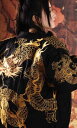 ジャケット アウター コート ブルゾン レトロ 刺繍 アニマル 中国風 長袖 ゆったり 厚手 保温 防寒