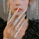 ジュエリー アクセサリー ゴシック 女王 長い爪 片手 インド式 ベリーダンス ブレスレット ショー 手 装飾 指 華やか