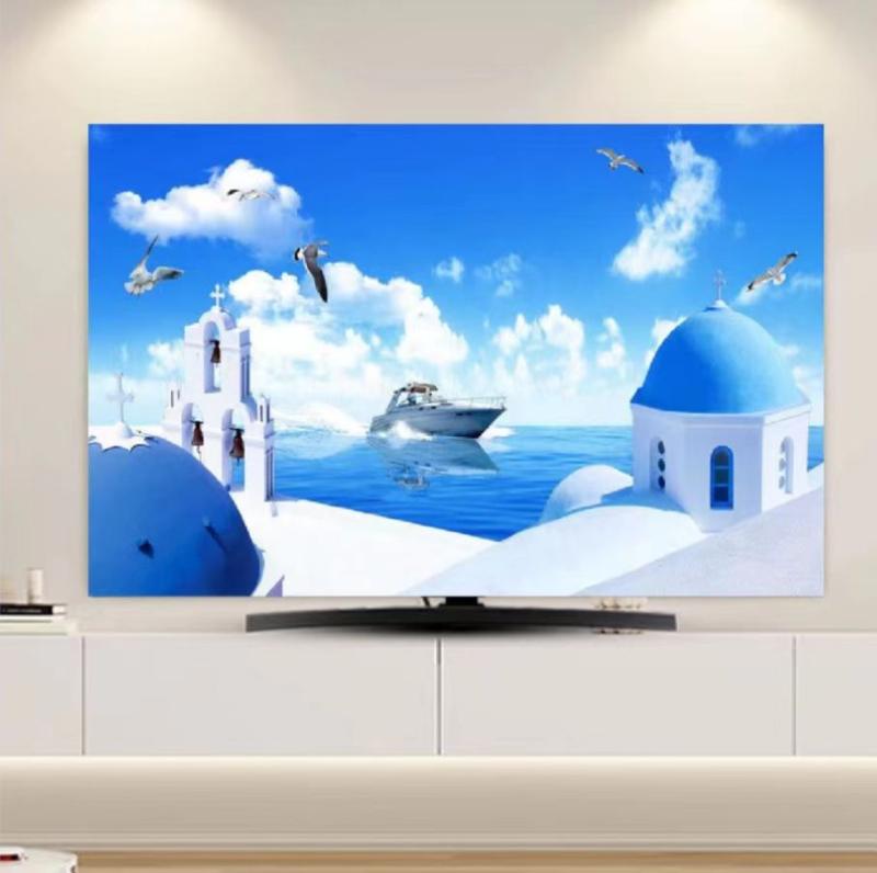 楽天サークルYouテレビ カバー おしゃれ TV 液晶 モニター 保護カバー シンプル かわいい インテリア 北欧