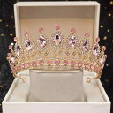 クラウン ティアラ 王冠 ピンク 子供 女の子 誕生日 お祝い 対象年齢 8歳以上 プリンセス ヘッドバンド ヘアアクセサリー
