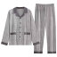 パジャマ ルームウェア セット ナイトウェア メンズ 春秋 綿 長袖 薄手 大きいサイズ 夏 ホーム 秋冬