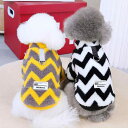 ドッグ ウェア 犬 猫 小型犬 チワワ ビション テディ ポメラニアン 服 ベスト 冬 暖かい 綿 コート フリース カジュアル かわいい リード付き