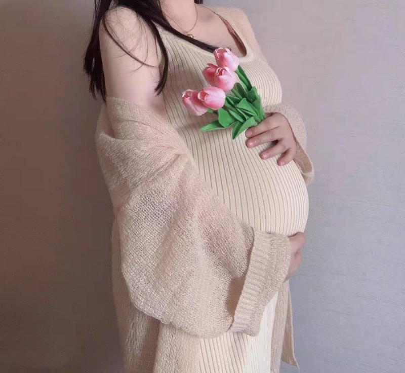 マタニティ ファッション おしゃれ かわいい ワンピース レオタード ボディスーツ 妊婦 写真 スタジオ ..