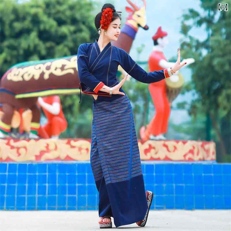 民族衣装 タイ エスニック アジアンテイスト 伝統的 レトロ フェスティバル 衣装 コスチューム レディース
