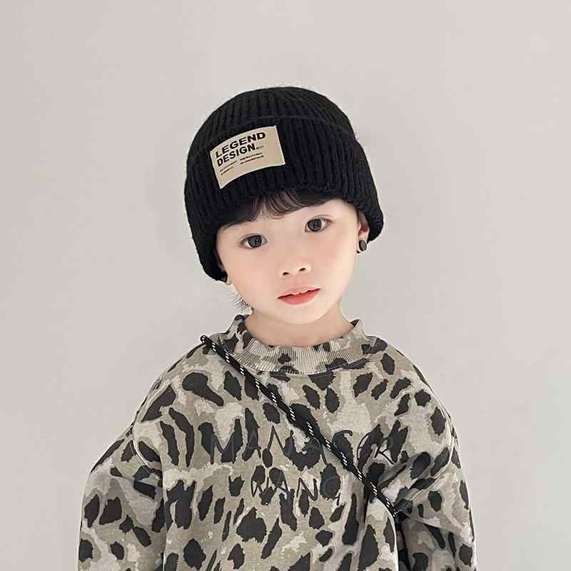 キッズ ベビー 帽子 男の子 女の子 子供 秋冬 暖かい ニット ウール 帽子 韓国 冬 プルオーバー 防風性..