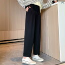 マタニティパンツ カジュアルパンツ ストレートパンツ カジュアル ゆったり 秋冬 レディース マタニティウェア