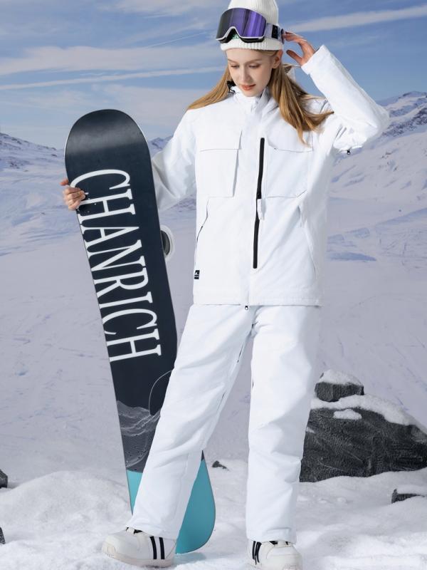 スノボー スキーウェア おしゃれ 男女兼用 ユニセックス 防風性 防水 セット スーツ アウトドア スポーツ 保温 耐摩耗 大きいサイズ