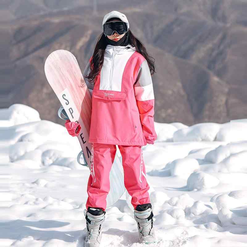 スノーボード ウェア ウィンター用品 スポーツウェア メンズ レディース スキー スーツ 屋外 スノボー 暖かい 防水 耐摩耗 通気性 トップス パンツ セットアップ 男女兼用