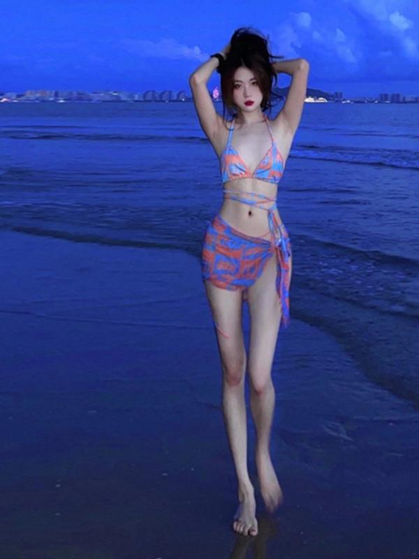 カジュアル 水着 ビキニ スイムウェア レディース 夏 海 プール リゾート レジャー 韓国 紐巻き付け かわいい 魅惑的
