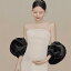 マタニティ フォト 衣装 おしゃれ 記念 妊婦 写真 美しい 白 ドレス スタジオ 撮影 ママ アート フォト 韓国 袖付き フリーサイズ シンプル