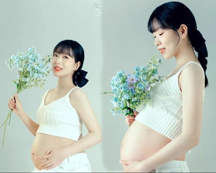 マタニティ おしゃれ 衣装 フォト スタジオ 妊婦 写真 シンプル 妊娠中 妊娠 フリーサイズ ホワイト シンプル セットアップ