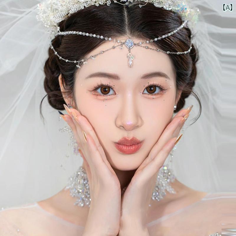 ウエディング 花嫁 ヘッドドレス ヘアピン ヘアアクセサリー 結婚式 髪飾り アクセサリー エレガント 新婦 ギフト