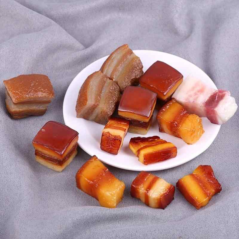 楽天サークルYou豚の角煮 食品 サンプル リアル 見本 食玩 フェイク 装飾品 模擬 小道具 デコレーション おもちゃ 肉