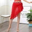 ベリーダンス スカート ショート スカート 練習服 シングル スカート 魅惑的 大きいサイズ スカート ボトムス オリエンタル ダンス 注意：ウエストチェーンは含まれません