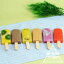 食品 サンプル リアル 見本 撮影 小道具 ディスプレイ 装飾品 フェイク 模擬 アイス キャンディー スノー スティック デザート