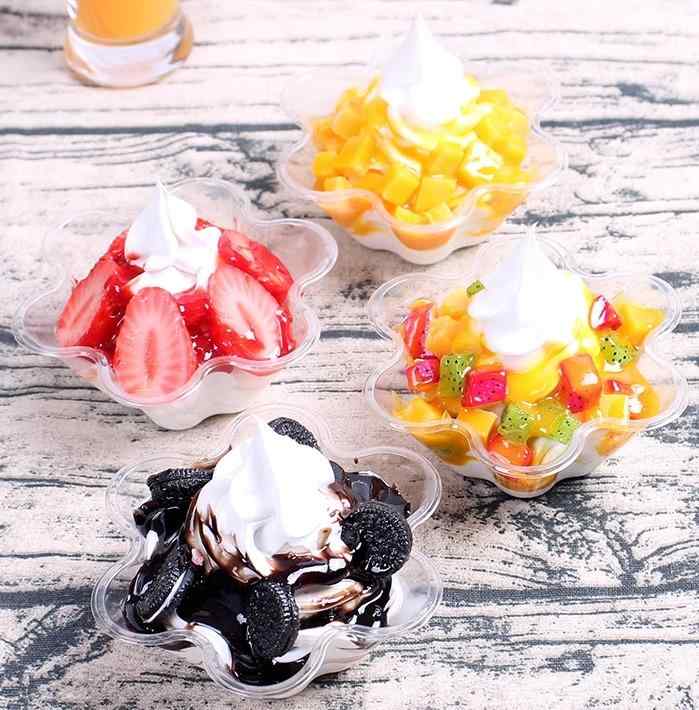 デザート 食品 サンプル リアル 見本 撮影 小道具 ディスプレイ 装飾品 フェイク 模擬 アイスクリーム ファンシー サンデー スイーツ