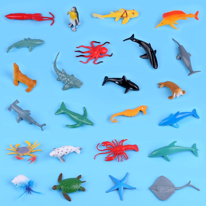 楽天サークルYou子供 キッズ 男の子 女の子 男女兼用 おもちゃ 海洋 動物 セット サメ ヒトデ 早期 教育 教材