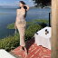 サマードレス 優しい 魅惑的 チューブ トップス レディース 夏 海辺 休暇 スタイリッシュ ガール メッシュ ヒップ カバー スカート スーツ ワンピース