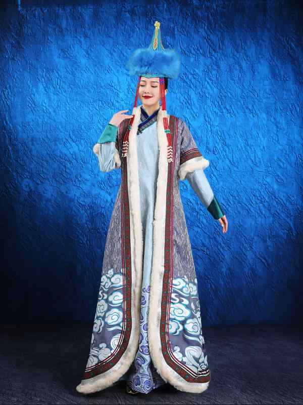 モンゴル 王妃 衣装 レディース ローブ ツーピース 衣装 ダンス パフォーマンス キャットウォーク ドレス 王女 大人 子供 キッズ