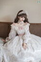 ロリータ ファッション レディース 甘ロリ ガーリー 結婚式 プリンセス エレガント ゴージャス フレンチ 春夏 ドレス ワンピース チョーカー セット かわいい