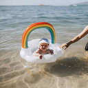 キッズ ベビー 浮き輪 水着 水泳リング 子供 虹 雲 浮き輪 リング ベビー かわいい 赤ちゃん 水泳用品 海水浴 プール 水遊び