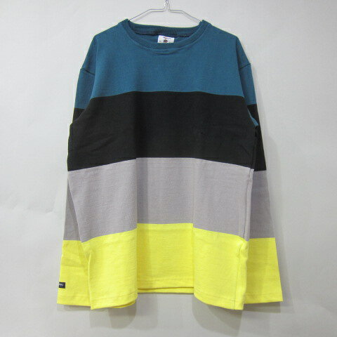 日本 barbarian crew UFE-08 ls heavy teal black grey lemon バーバリアン ク circle70s-10004426 CIRCLE サンプル画像2
