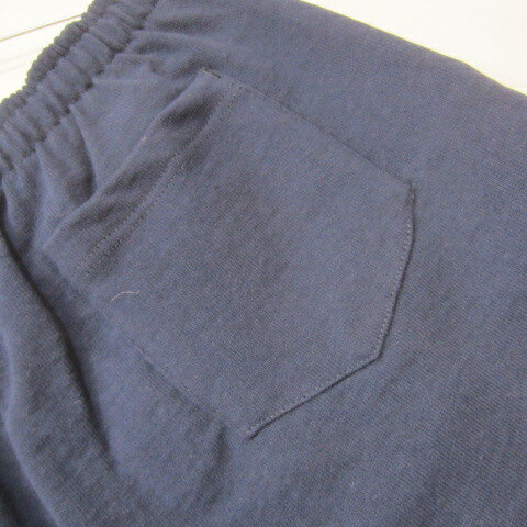 barbarian short pants wse-03 knit shorts heavy weight solid navy circle70s-10004497 CIRCLE サンプル画像3