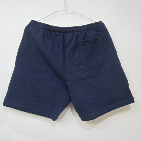barbarian short pants wse-03 knit shorts heavy weight solid navy circle70s-10004497 CIRCLE サンプル画像2