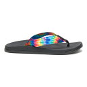 CHACO [CHILLOS FLIP][MS][DARK TIE DYE] `R `X tbv _[N^C_C Y