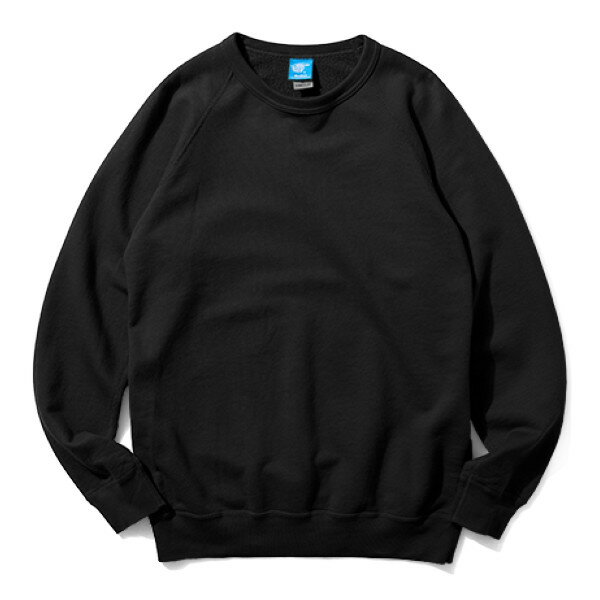 Good On / グッドオン [RAGLAN CREW SWEAT][101][BLACK] ラグラン クルー スウェット ブラック(4)