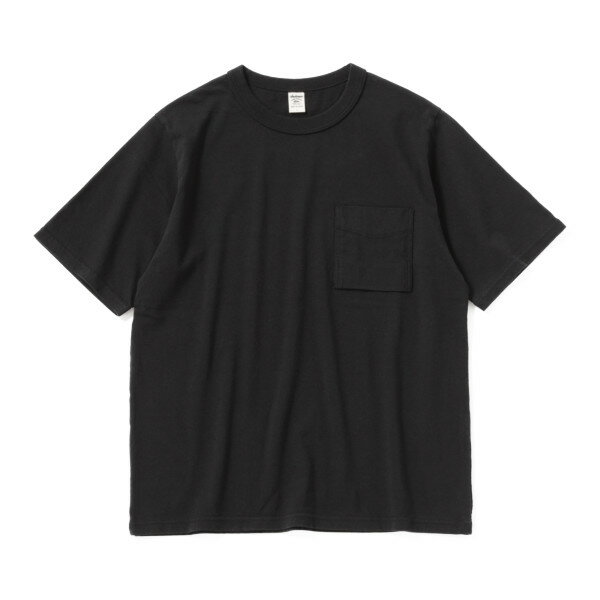 Rakuten - Jackman [Pocket T-shirt][JM5534][07][black] ジャックマン ポケットT-シャツ 半袖 無地 T ブラック
