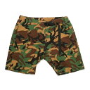 [[։] ROKX [MG CAMOUFLAGE SHORT][RXMS193028][WOODLAND] bNX GW[Jt[WV[c V[gpc V[c Ebhh