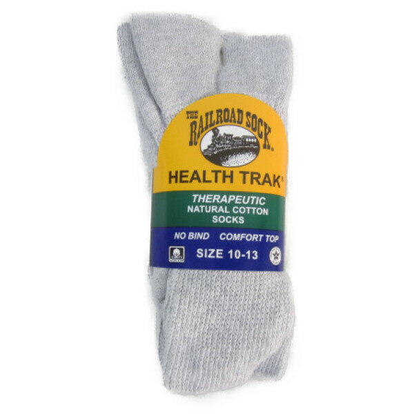  RAILROAD SOCK  レイルロードソックス ヘルストラック 靴下 2足セット グレー