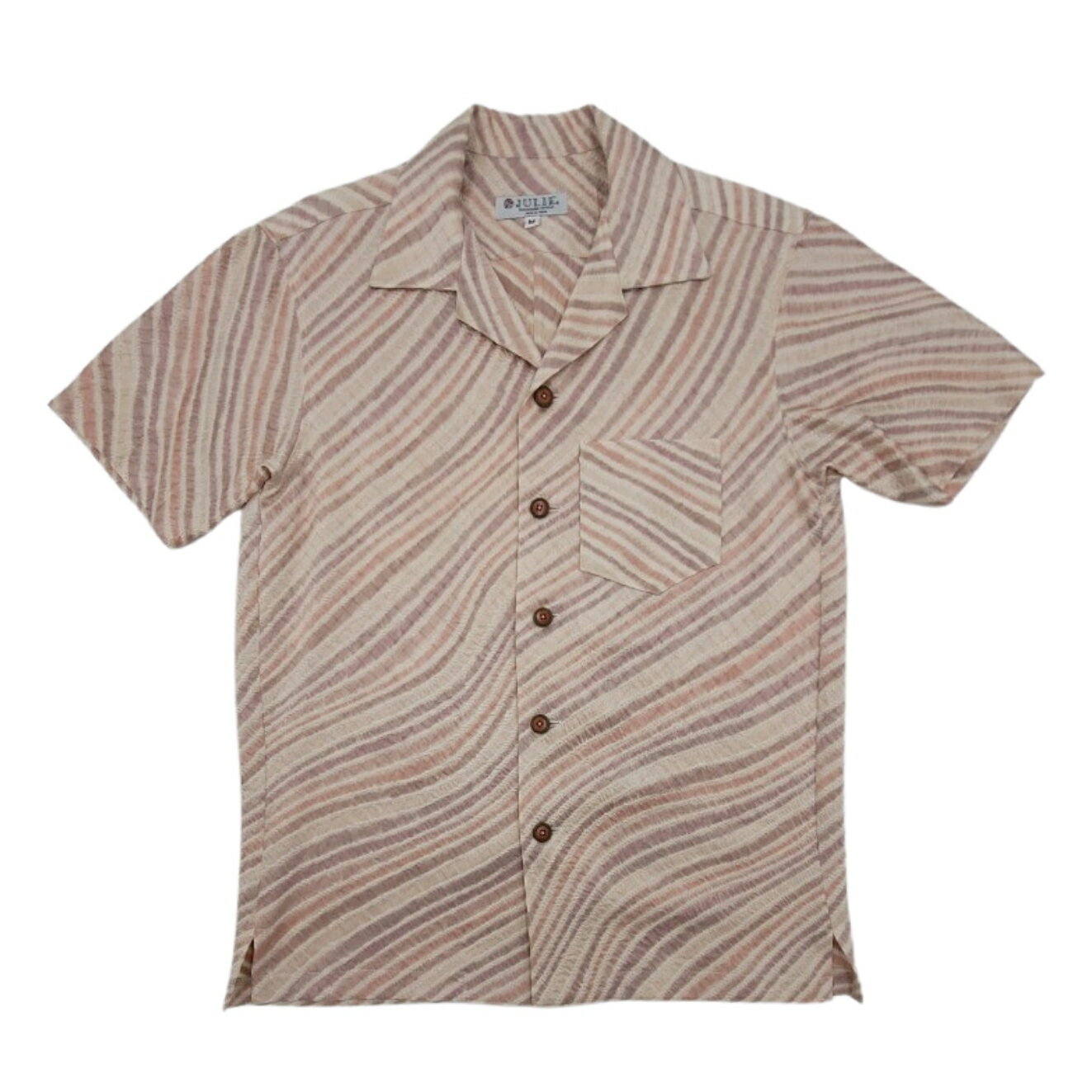 アロハシャツ 着物リメイク 着物シャツ 着物 着物アロハシャツ 和服 和柄 ドレスシャツ シャツ 半袖 男女兼用 シルク 正絹 国産 プレゼント 贈り物 一点も...