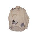 着物リメイク 着物シャツ 着物 着物ワイシャツ 和服 和柄ドレスシャツ ワイシャツ 長袖 ユニセックス 男女兼用 シルク 正絹 国産 プレゼント 贈り物 一点もの サスティナブル