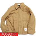 【スムージー SMOOTHY 子供服 ジュニア キッズ】 セール 【70%OFF】 F.スエードJK キャメル