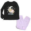 Confidence and Courage コンフィデンスアンドカレィジ 子供服 子ども服 光るプリントパジャマ クマ蓄光PTパジャマ クロ