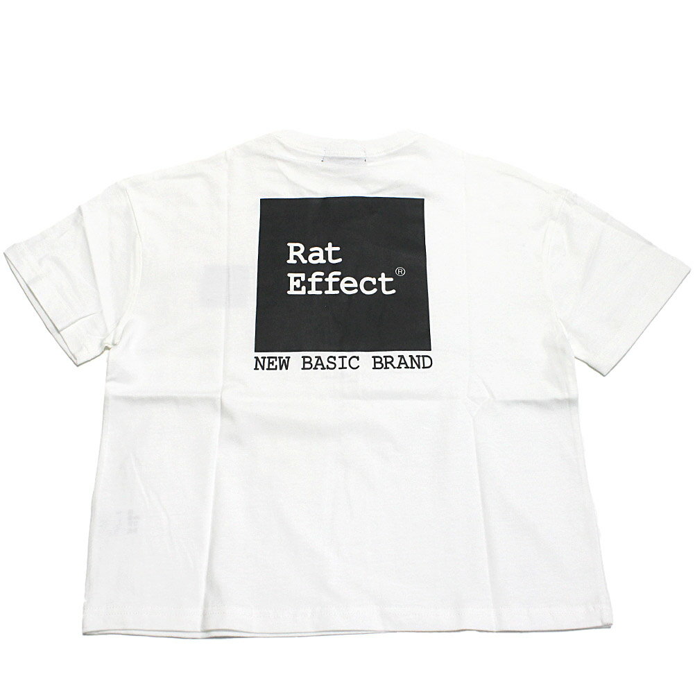 Rakuten - 【RAT EFFECT ラットエフェクト ジュニア 子供服】 セール 【50%OFF】 スクエアプリントT オフホワイト