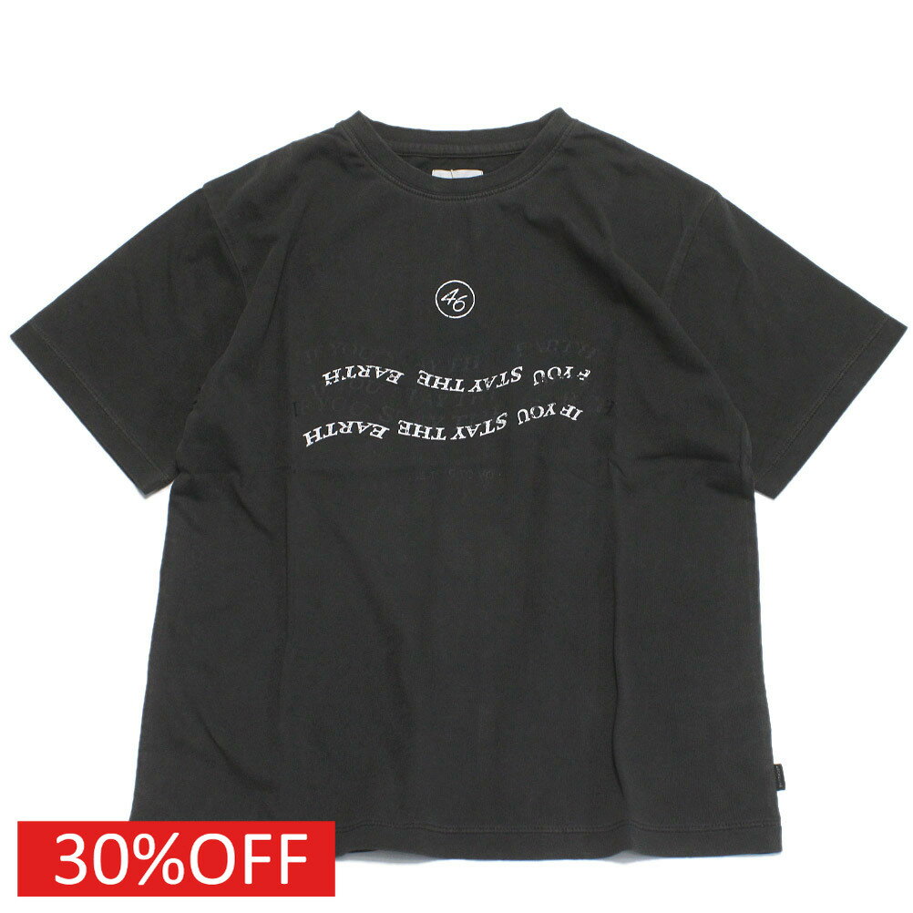 Rakuten - 【アーチ＆ライン ARCH＆LINE 子供服 アーチアンドライン】 セール 【30%OFF】 OG PG EARTH Tシャツ スミクロ(18)