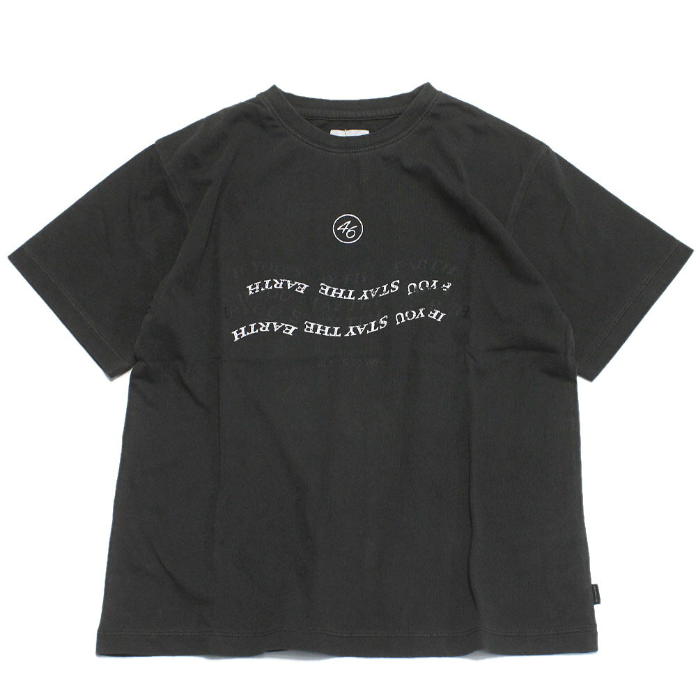 Rakuten - 【アーチ＆ライン ARCH＆LINE 子供服 アーチアンドライン】 OG PG EARTH Tシャツ スミクロ(18)