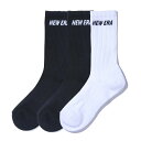 【ニューエラ キッズ/NEW ERA KIDS/帽子】 CREW 3PAIRS SOCKS (MALTI) マルチ