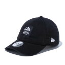 【ニューエラ/メンズ/NEW ERA/帽子/キャップ】 あす楽 HIGH FIVE WOVEN LABEL CASUAL CLASSIC CAP ブラック