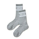 【ニューエラ キッズ/NEW ERA KIDS/帽子】 SOCKS CREW 3PAIRS(LINE GRY) グレー