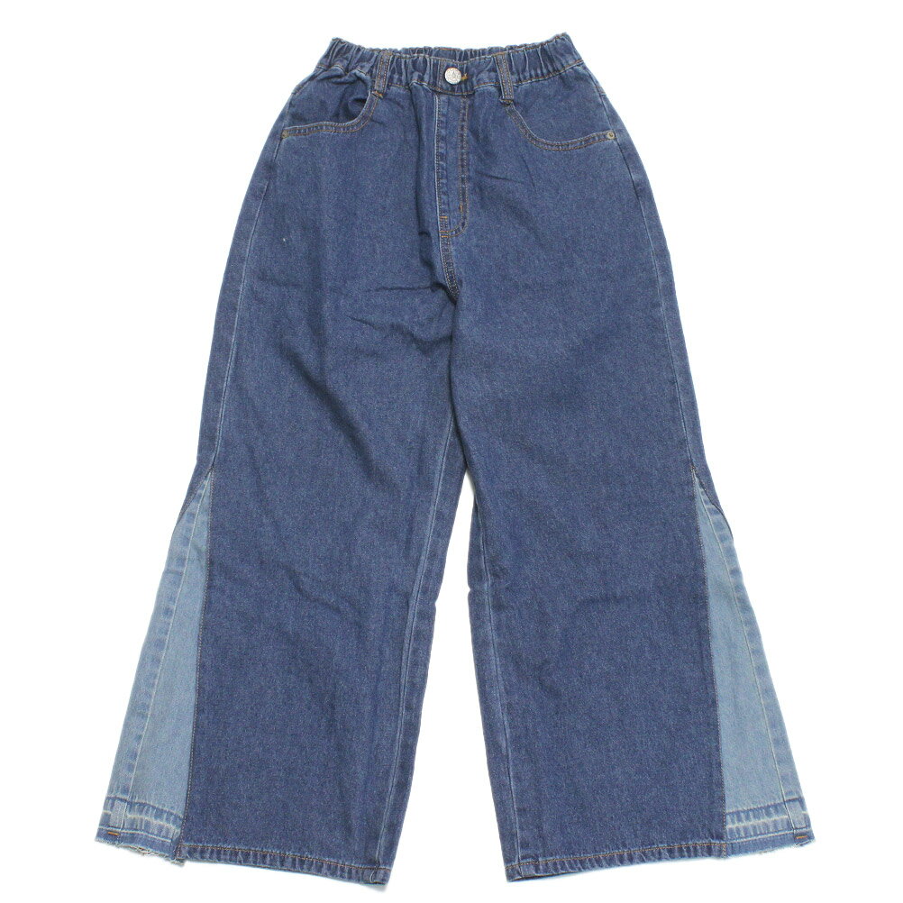 【オーシャンアンドグラウンド/子供服/ベビー/キッズ/ジュニア/ocean&amp;ground】 リメイクデニムパン..