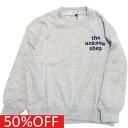 【子供服 ジュニア 親子 GENERATOR ジェネレーター】 セール 【50%OFF】 Unknownshop トレーナー 杢グレー(TG)