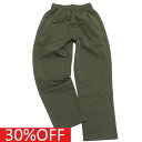 【GLAZOS グラソス ジュニア 子供服 男の子 】 セール 【30%OFF】 【Easycare】ポリストレッチ・シェフパンツ カーキ(41)