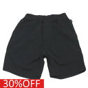 【アーチ&ライン ARCH&LINE 子供服 アーチアンドライン】 セール 【30%OFF】 NYLON STRETCH ショーツ ブラック(19)