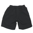 【アーチ&ライン ARCH&LINE 子供服 アーチアンドライン】 NYLON STRETCH ショーツ ブラック(19)