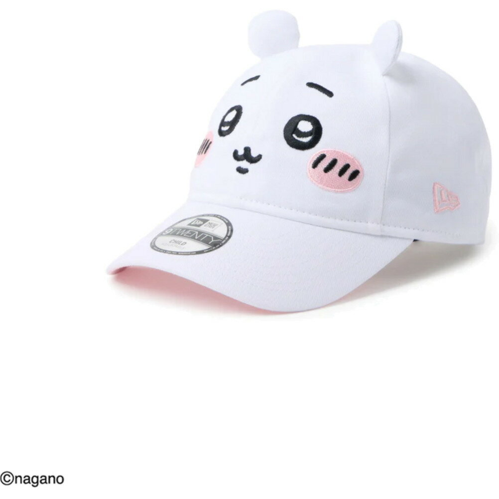 【ニューエラ キッズ/NEW ERA KIDS/帽子】 CHILD 9TWENTY CHIIKAWA CAP ホワイト