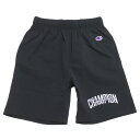 【チャンピオン/キッズ/Champion/子供服】 速乾UVカットストレッチショーツ オフブラック(055)(4)
